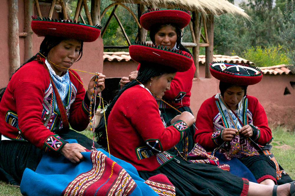 Wool Weavers of Cusco, Peru
