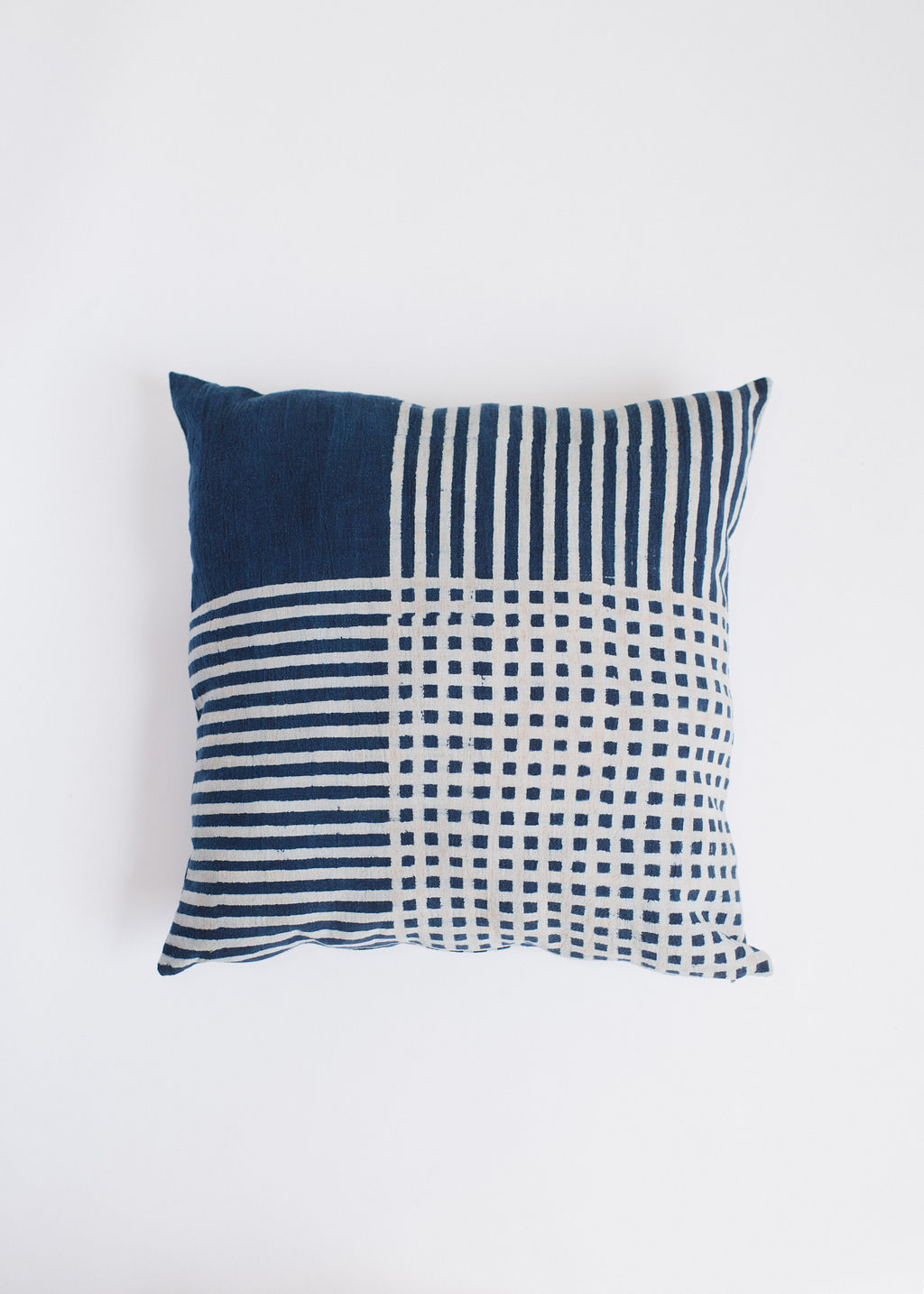 Big Square Cushion - Thick Lines