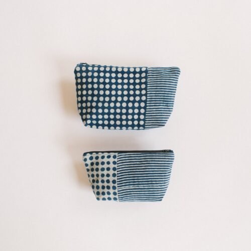 Pouch - Dots and Stripes (set of 2)