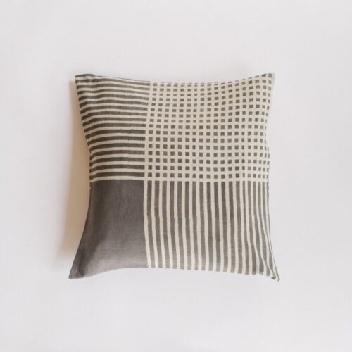 Big Square Cushion Cover - Thick Lines