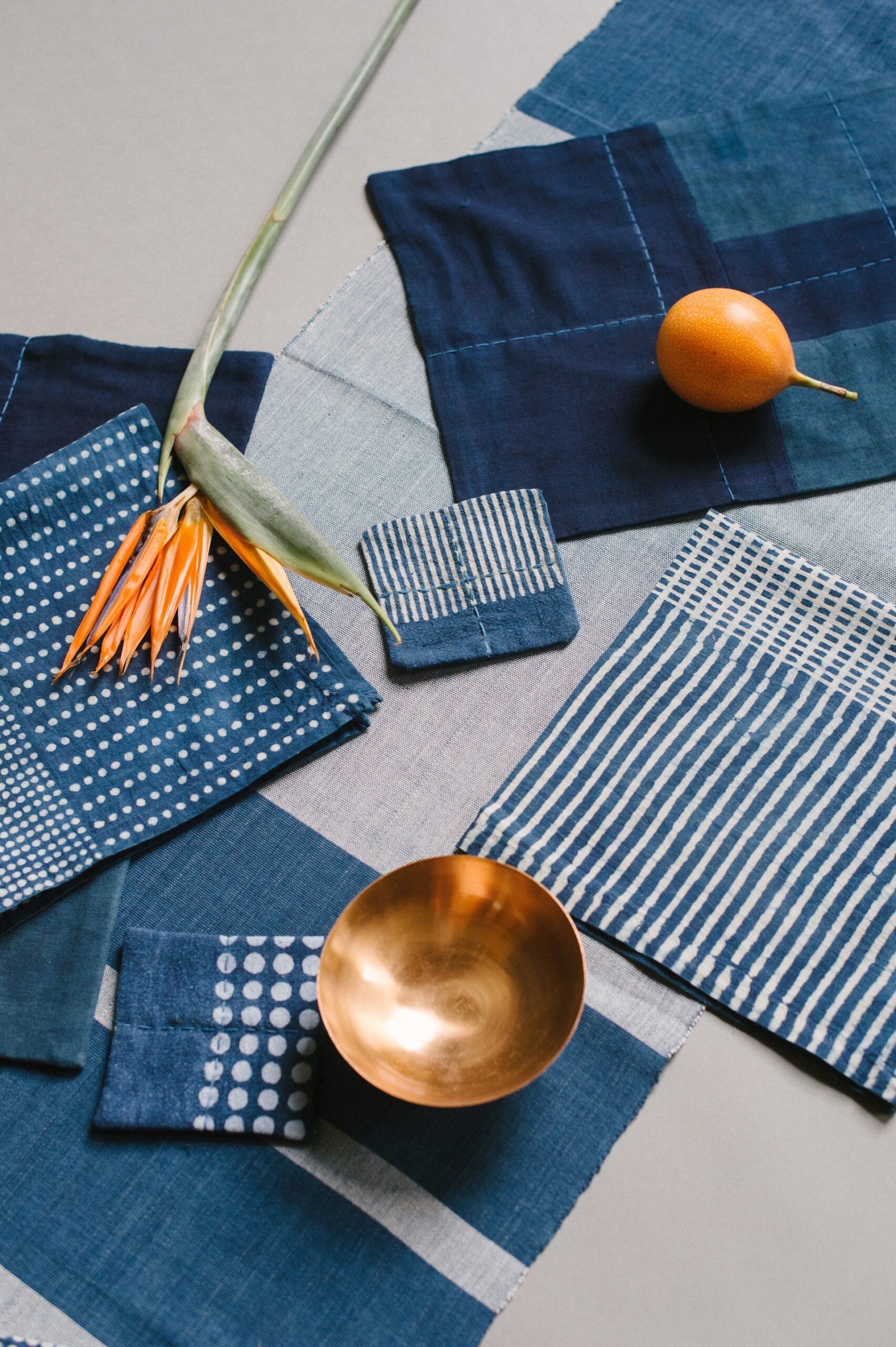Dinner Napkins - Mini Checks (set of 4) - Image 2