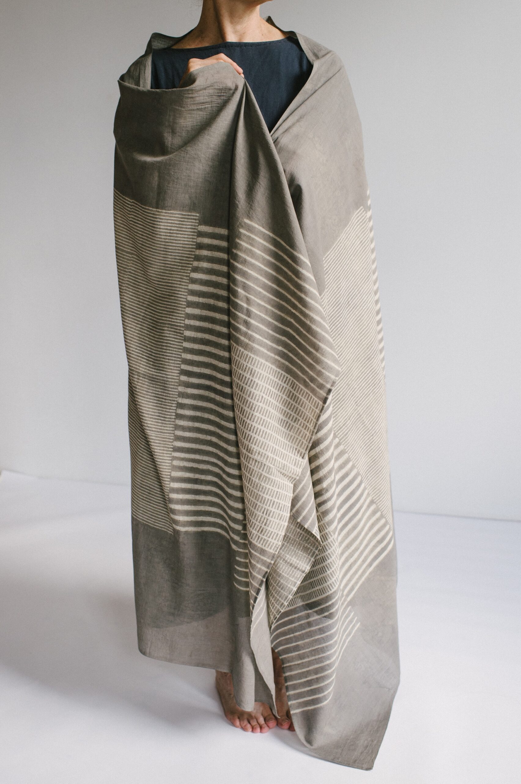 Long Scarf - Multi Lines - Image 2