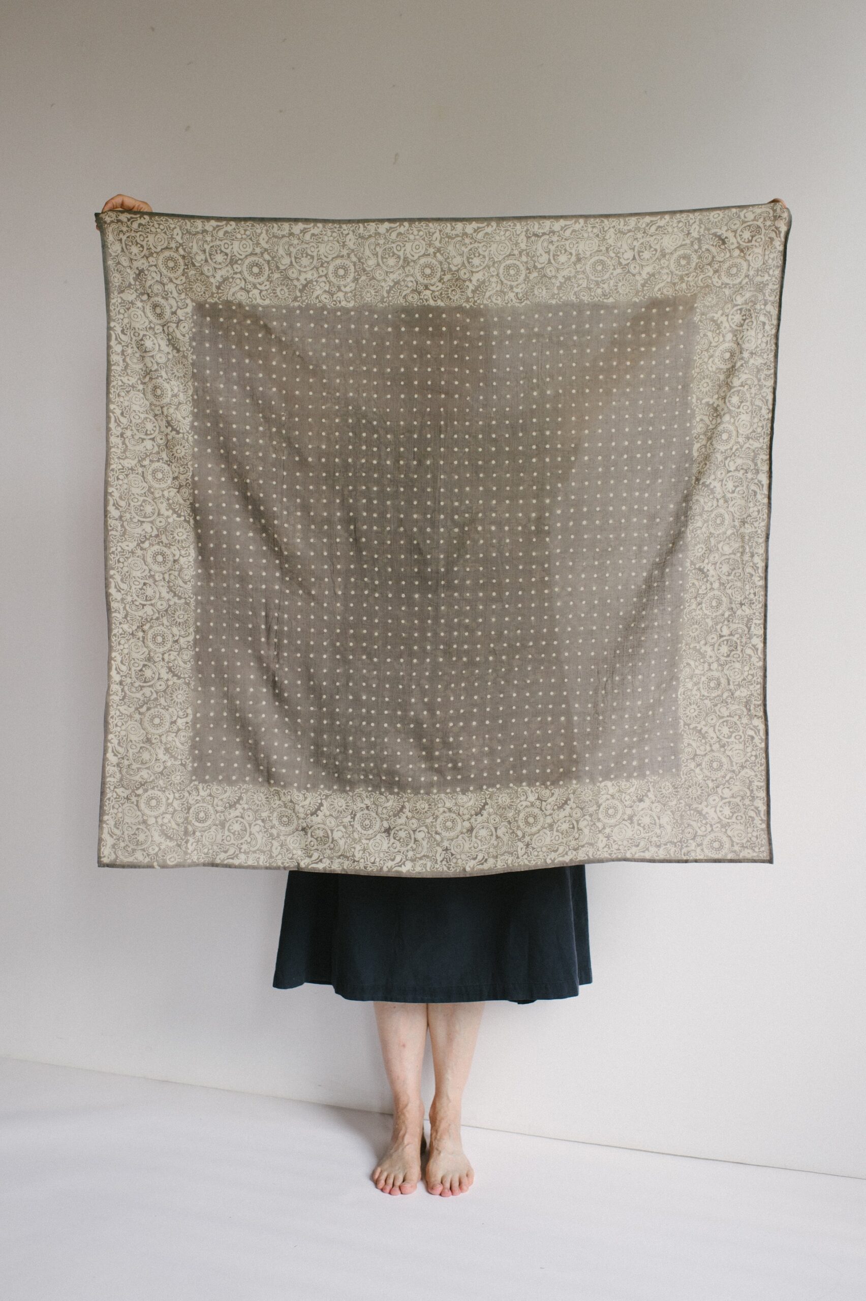 Square Scarf - Floral - Image 2