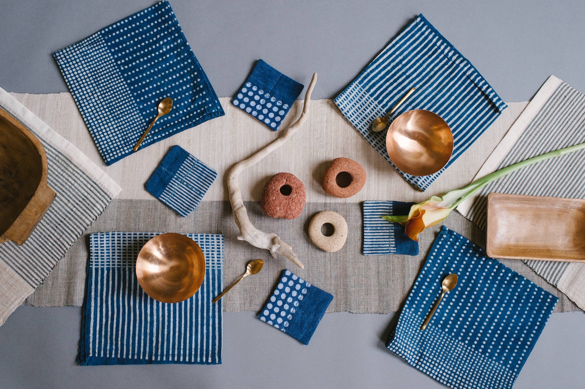 Table Runner - Half & Half (Banana Fiber) - Image 3