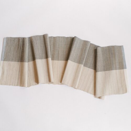 Table Runner - Half & Half (Banana Fiber)